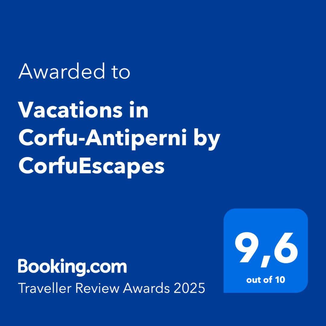 Apartamento Vacations In Corfu-Antiperni By Corfuescapes Antipernoi Exterior foto